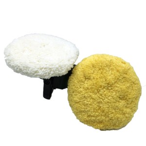 double side car polishing wool compounding pads