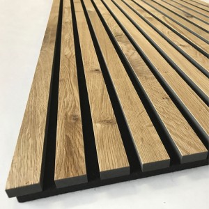 High Quality China Manufacture Decorative Akupanel Wooden Slatted Wall Acoustic Panels For Interior Decoration