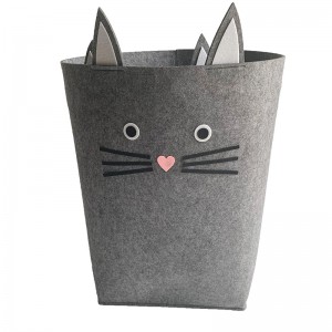 Felt Storage Basket in Animal shape 3pcs one set