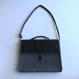 Felt PU Laptop Bag