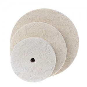 High Density Wool Felt Polishing disc Wool Felt Wheel for knife polishing
