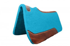 Handcrafted Synthetic Felt Performance Saddle Pad with Wear Leathers for Horse Saddle Pad