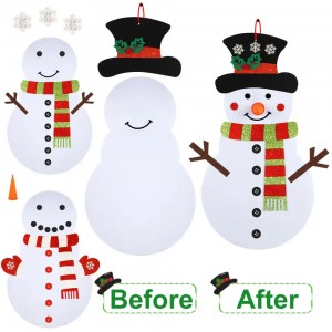 Hot Selling Felt New Style DIY Gender Reveal Return Gifts Kids Birthday Christmas Decorations