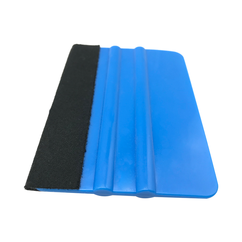 Plastic Felt Edge Squeegee - Applicator And Scraper Tool