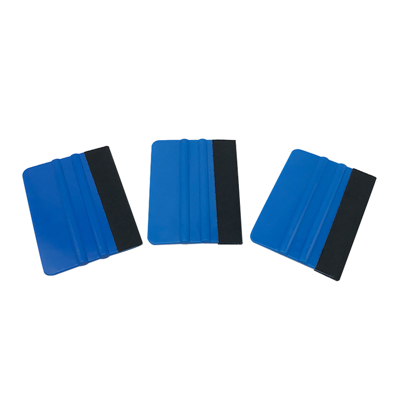 China Car Vinyl Scraper Decal Applicator Black Felt Edge Vinyl Squeegee Tool  Manufacturers and Suppliers