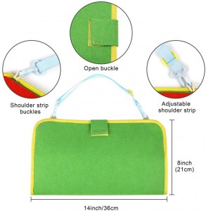 Basic Skills Activity Board for Fine Motor Skills