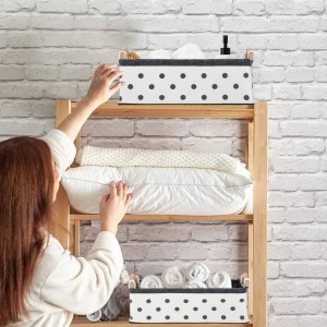 OEM Household Factory Eco-friendly Polyester Felt Organizer Storage set with handle