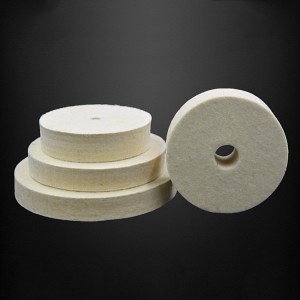 Factory Supply Wool Felt Polishing Disc Wool Polishing Wheel Abrasives Flap Disc Premium Grinding Polishing Pads