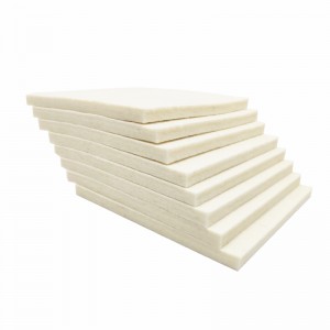 Eco-Friendly Heavy-Duty White Wool Felt Sheet Fully Customizable for DIY Crafts, Holiday Ornaments & Industrial Applications