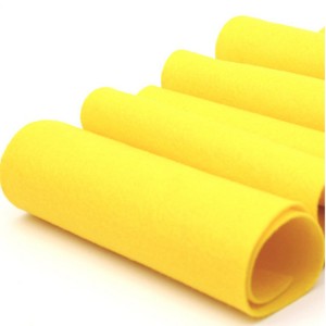 Wholesale Needle punched 100% polyester felt fabric polyester in roll