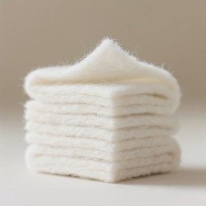 High-Quality White Woven Wool Felt | Ideal Fabric Sheets for DIY Patchwork & Craft Creations