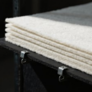 100% Pure White Wool Felt Sheets – Industrial Craft Quality, Custom Sizes for Seasonal DIY Projects