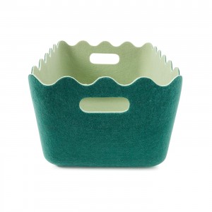 Decorative Felt Storage Box for Toys Clothes Laundry Modern Home Organizer