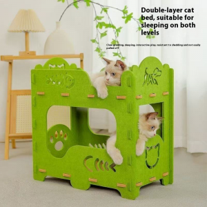 Wholesale Acoustic Felt Panel Cat Bed – Cozy Durable Cat Cave House, Popular Pet Bed for Indoor Dogs & Cats Pet Supplies