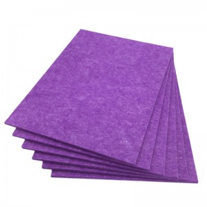 Polyester Fiber Sound Absorbing Wall Felt Panels