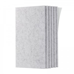 Sound proof acoustic panel polyester fiber machine  wall panel