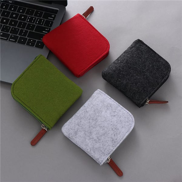 One of Hottest for Felt Edge Squeegee - Felt Money Pouch – Rolking