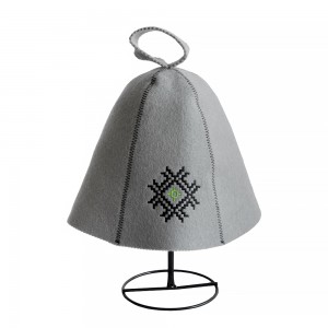 Thermal Wool Sauna Hat | Custom Colors & Private Label Woven Tag