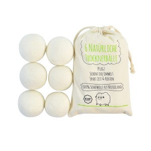 7cm Natural Handmade Wool Dryer Balls 100% New Zealand Dryer Balls Wool for Laundry