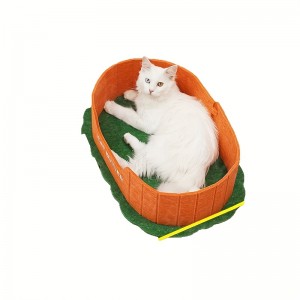 Cozy Acoustic Felt Panel Cat Bed – New Design Cat Cave House, Durable Cute Pet House for Indoor Cats & Dogs Hot Sale