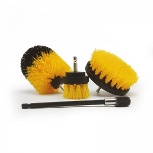 4 Pack Drill Brush Power Scrubber Tindif Brush Set