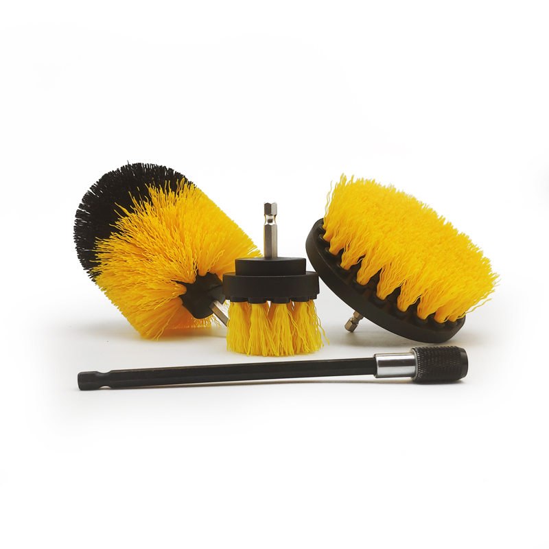 China 4 Pack Drill Brush Power Scrubber Cleaning Brush Set