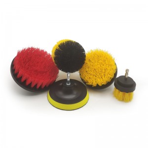 8 Piece Power Scrubber Cleaning Brush Set