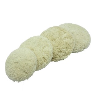 High Quality 7” Single Sided Wool Polishing Pad Sanding Disc 5/8″ Bolt 100% Wool polishing pad car