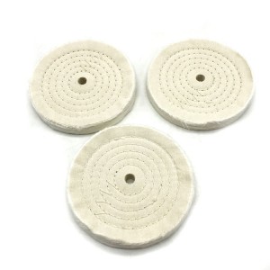 6inch cotton wheel buffing pad