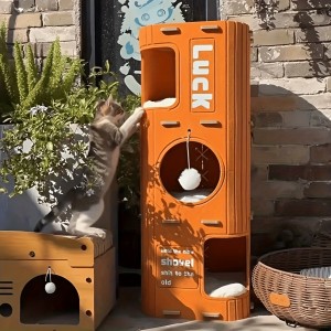 Popular Acoustic Panel Cat House – Felt Cat Cave Bed, Eco-friendly Durable Warm Pet House for Indoor Pets