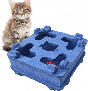 Cozy Acoustic Panel Cat Bed – Hot Sale Felt Cat Cave, Warm New Design Pet House for Indoor Cats & Dogs Customized