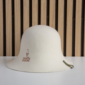 [Copy] Wholesale Custom Logo Japan Banya Wool Felt Sauna Sweat Sauna Hat with Hanging Hoop Custom Logo