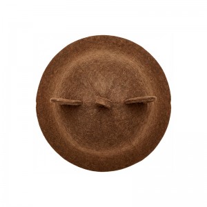 Hot Sale Wool Felt Sauna Cap Unisex Adult Anti‑Heat Protection for Sauna & Spa Treatments