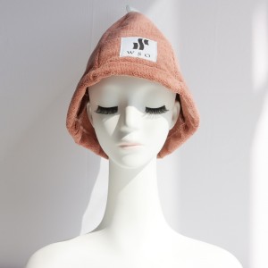 Cotton Towel Sauna Hat – Washable & Soft – Unisex Design for Men and Women