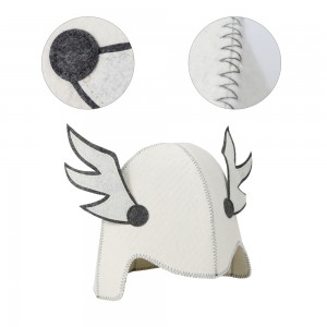 Sauna hut ‘Hermes’, from felt
