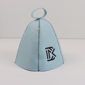 Natural Wool Material Sauna Hat Handmade Unisex-Adults Wool Sauna Hat Spa Caps Russian Japanese Sauna Banya Hat