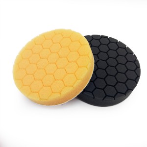 Car Care Unique Design Hexagon Shape Foam Polishing Pad