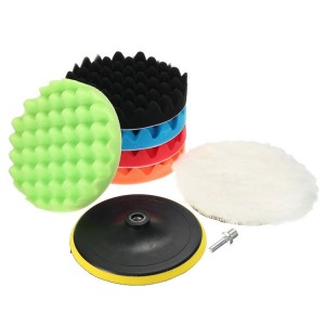 8pcs pack wool foam polishing pads for car