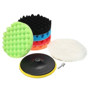 8pcs pack wool foam polishing pads for car