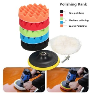 8pcs pack wool foam polishing pads for car