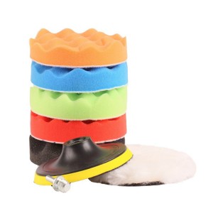 8pcs pack wool foam polishing pads for car