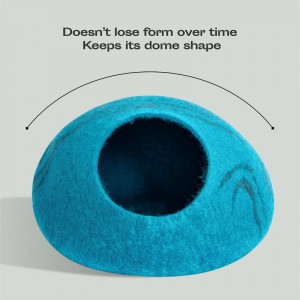 cat house pet sleeping bed Soft wool cat house Kitty cave