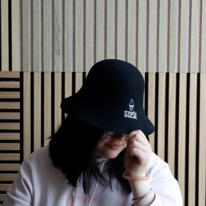 Anti Heat Sauna Hat Wool Felt Shower Hats Sauna Bathroom Accessories Wool Sauna Hat Custom Embroidery Logo