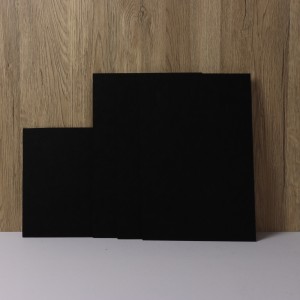 Black PET Felt Insulation Pad – Heat Resistant Thermal Pad for OLED TV Back Cover/LG/Samsung (Custom Die-Cut)