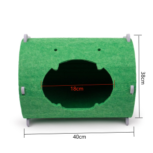 Innovative Acoustic Panel Cat Bed – Multi Color Felt Cat Cave House, Cozy Eco-friendly Pet Bed for Indoor Pets Popular