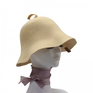 100% Merino Wool Sauna Hat – Unisex Adult Spa Head Protection Anti-Heat Cap for Sauna Room, Hot Sale