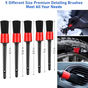 20pcs car clean drill brush set