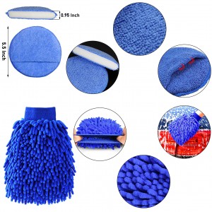 20pcs car clean drill brush set