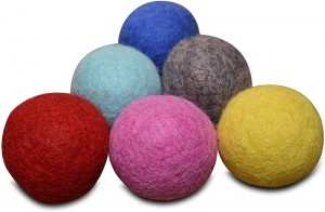 Laundry Balls Reusable Pet Hair Removal Color Wool Laundry Balls