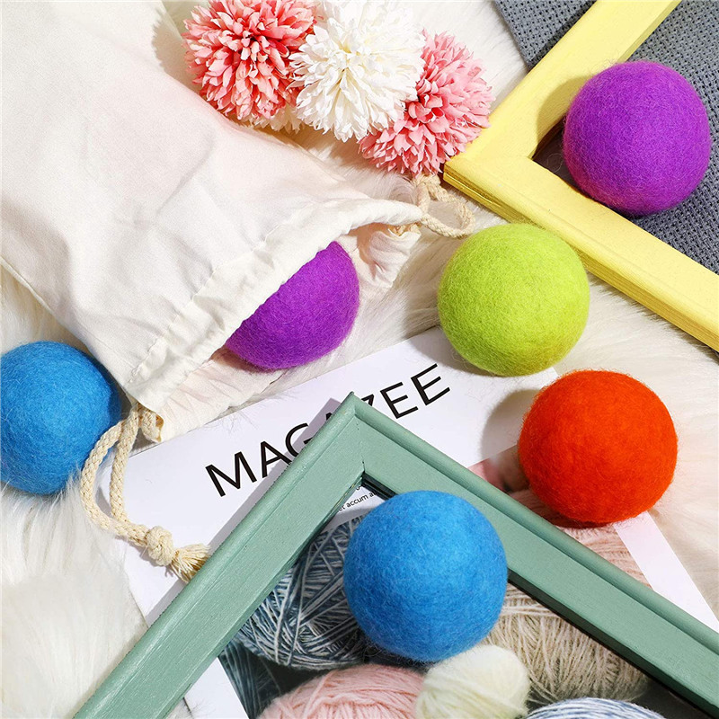 color wool dryer balls (8)